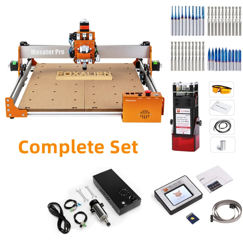 All Aluminum Frame CNC Milling Machine for Wood Carving