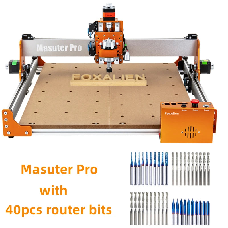 All Aluminum Frame CNC Milling Machine for Wood Carving