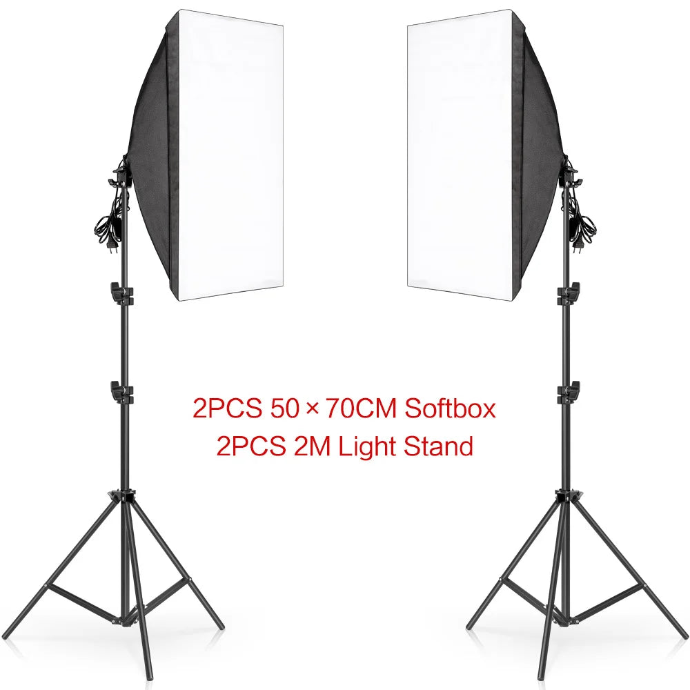 Lighting Kits Photography 50x70CM Softbox