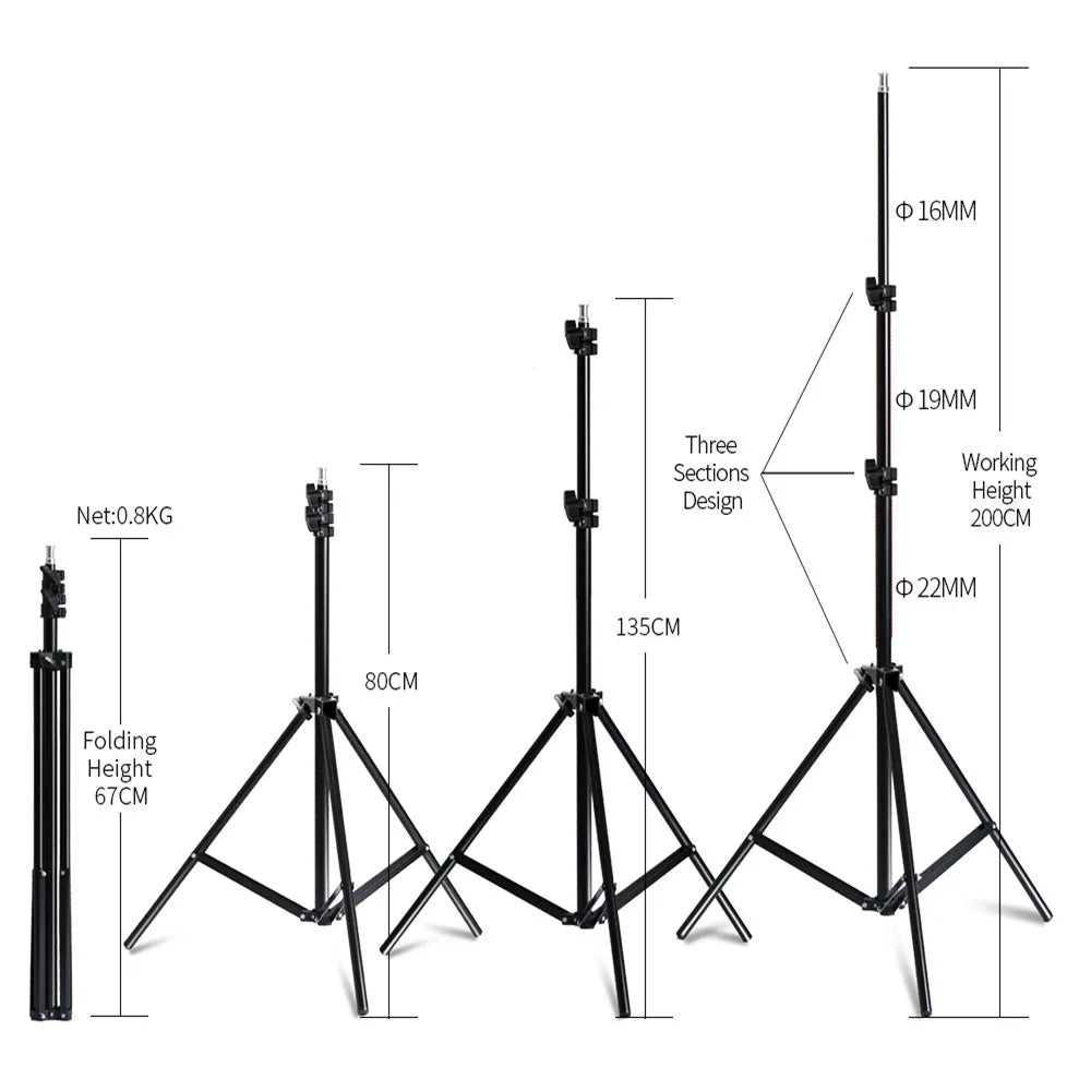 Lighting Kits Photography 50x70CM Softbox