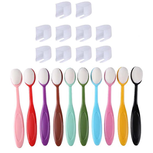 10pcs/set Smooth Blending Brushes