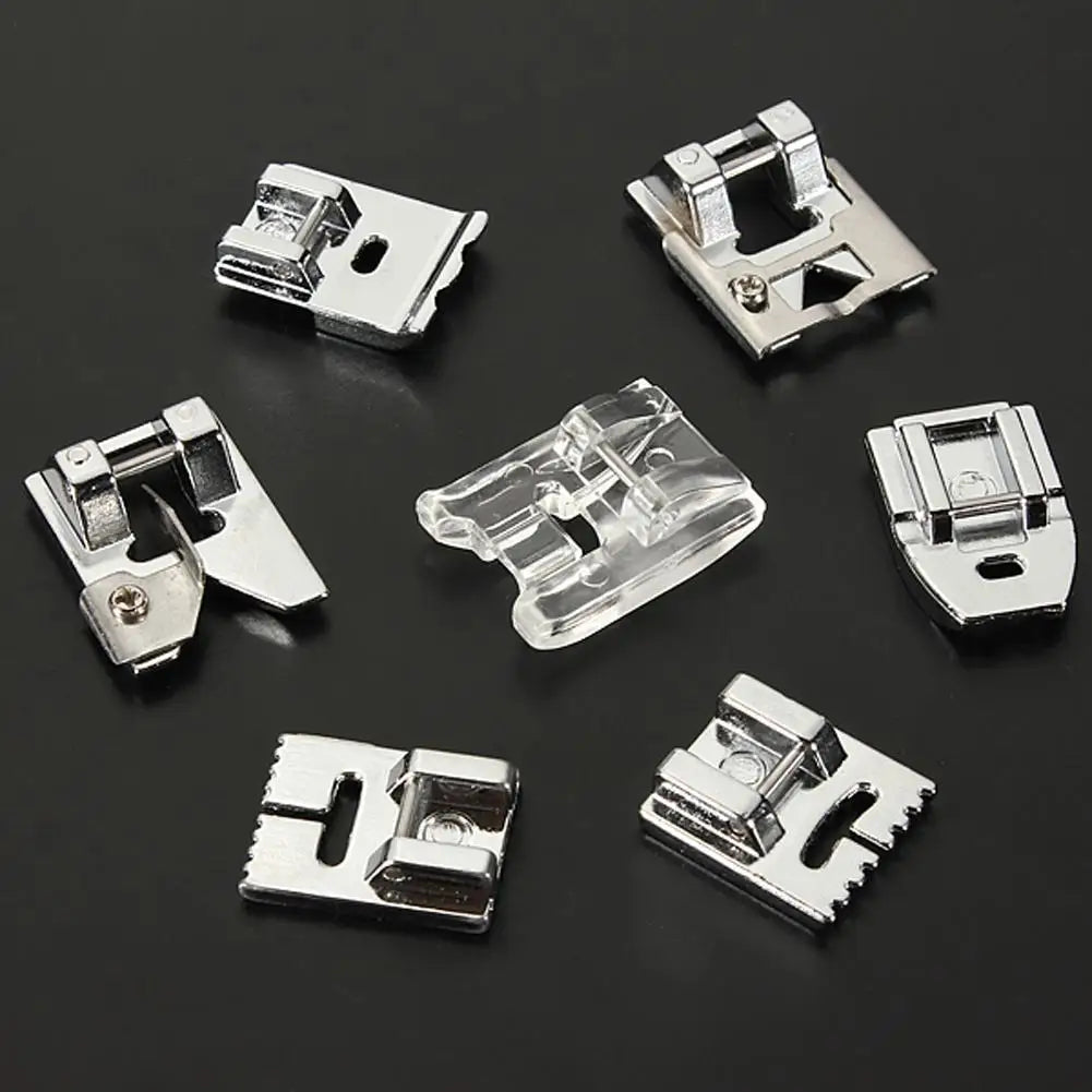 32pcs Mini Domestic Sewing Machine Presser Foot Feet