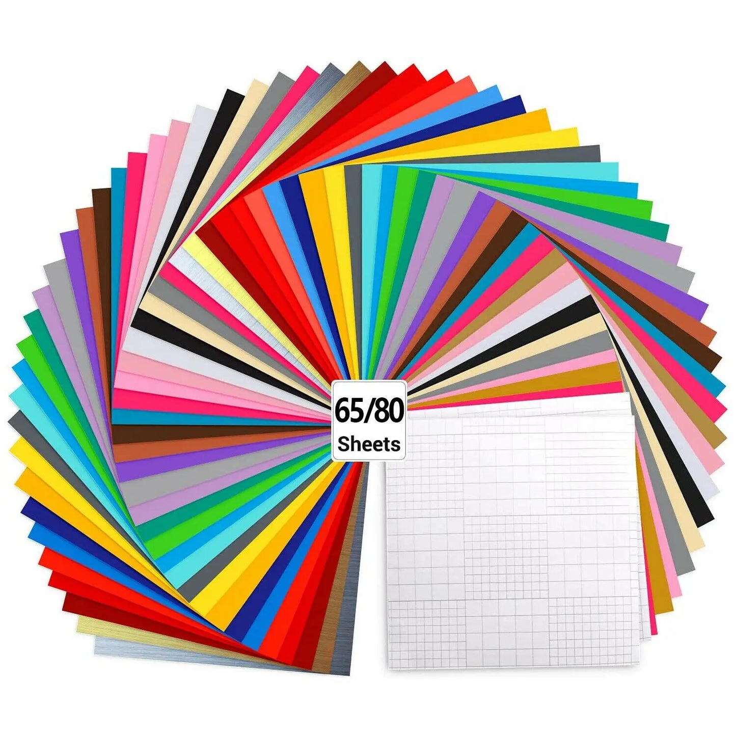 12X12 Inch Multi Color Self Adhesive Vinyl Sheets