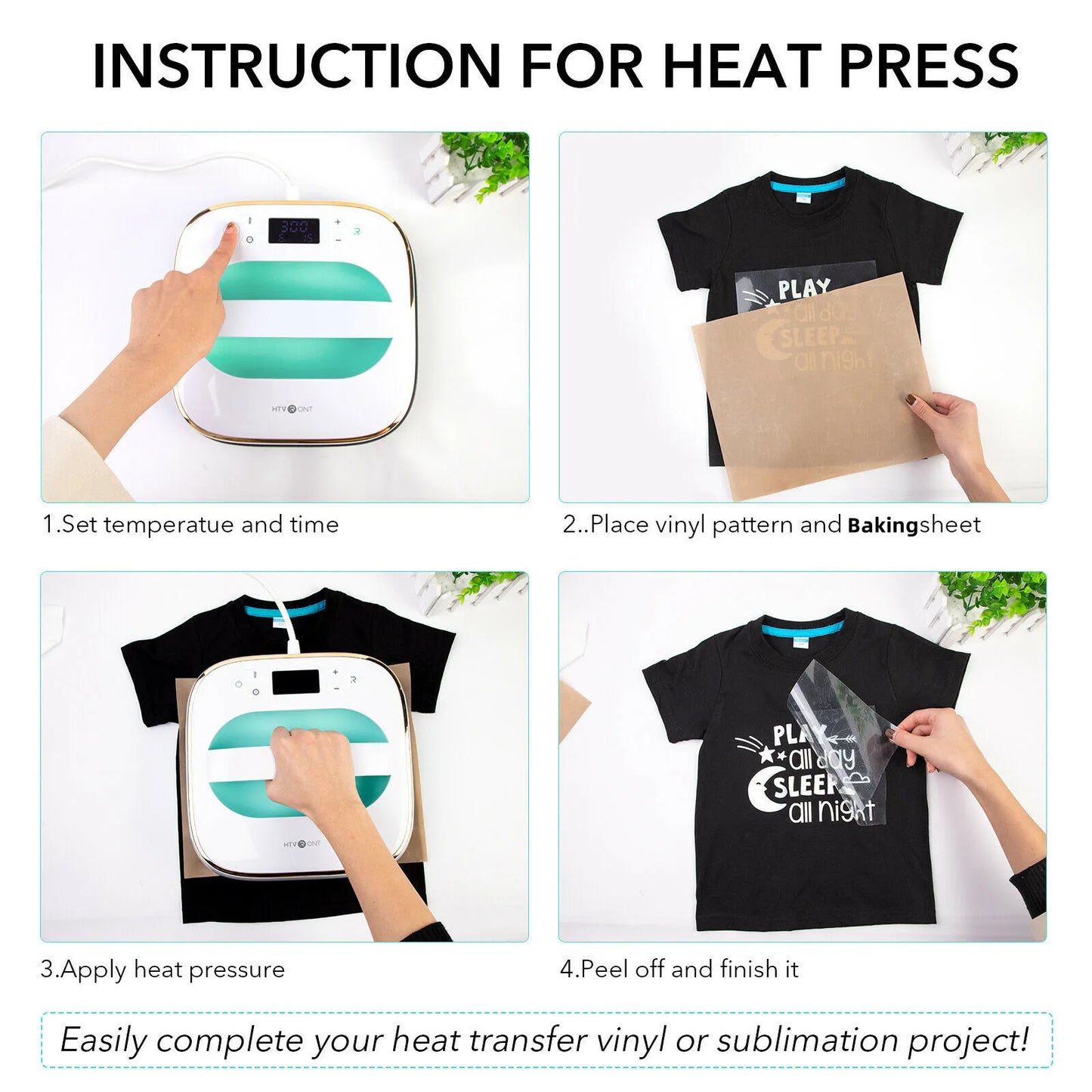 10X10inch Square Heat Press Machine