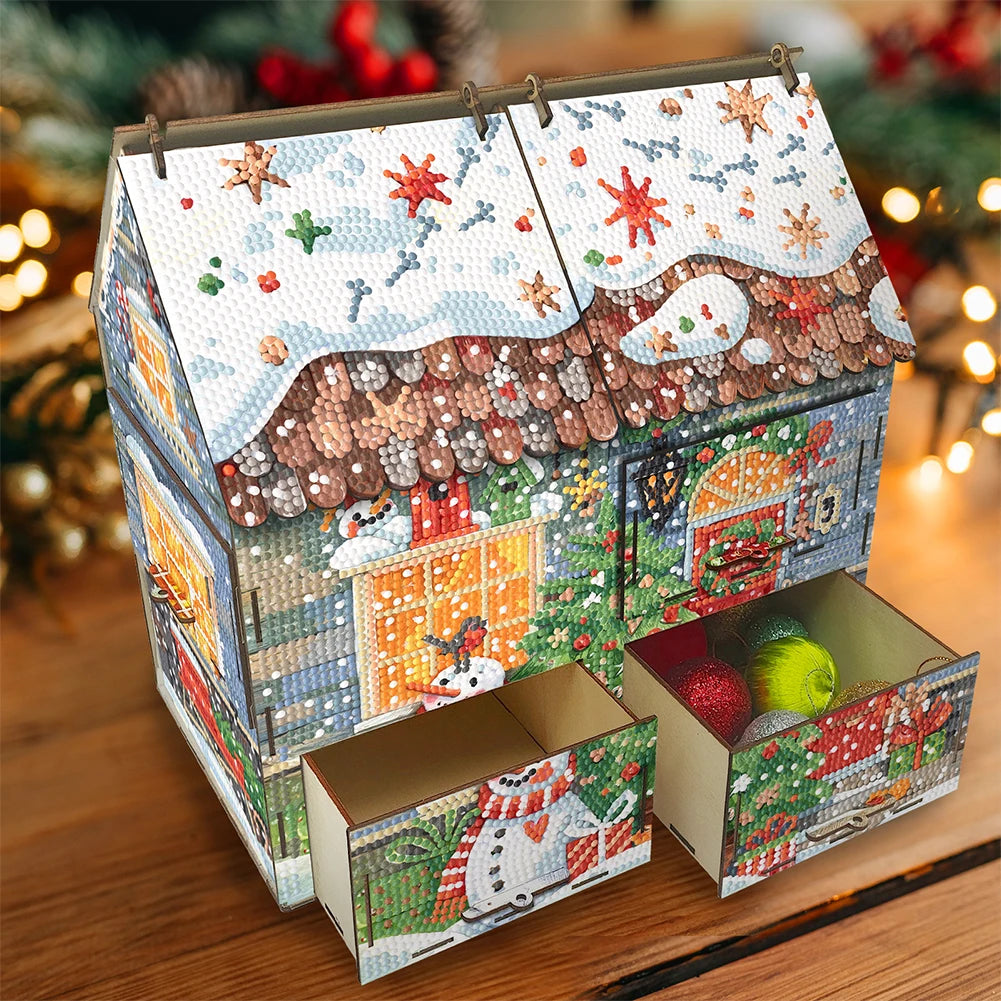 Christmas Cottage Diamond Art Kits