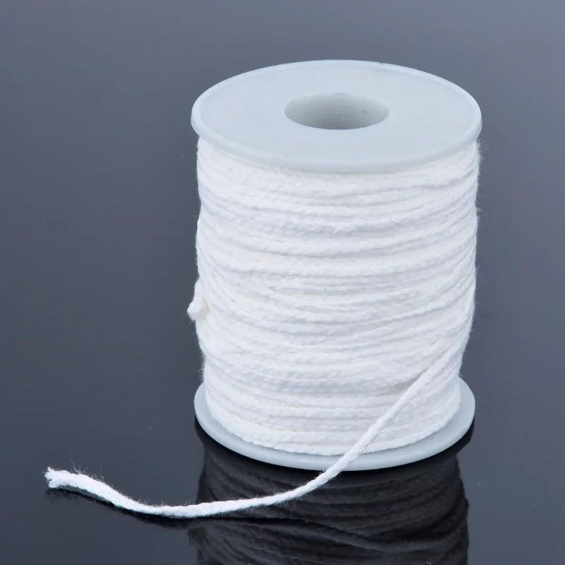 60m Non-Toxic Cotton Braid Candle Wicks