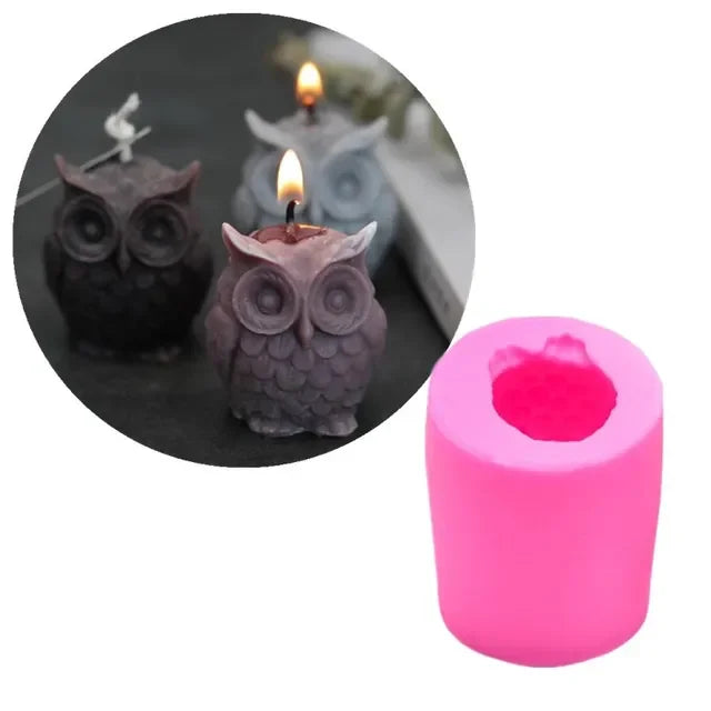 3D Candle and Soap Silicone Mold