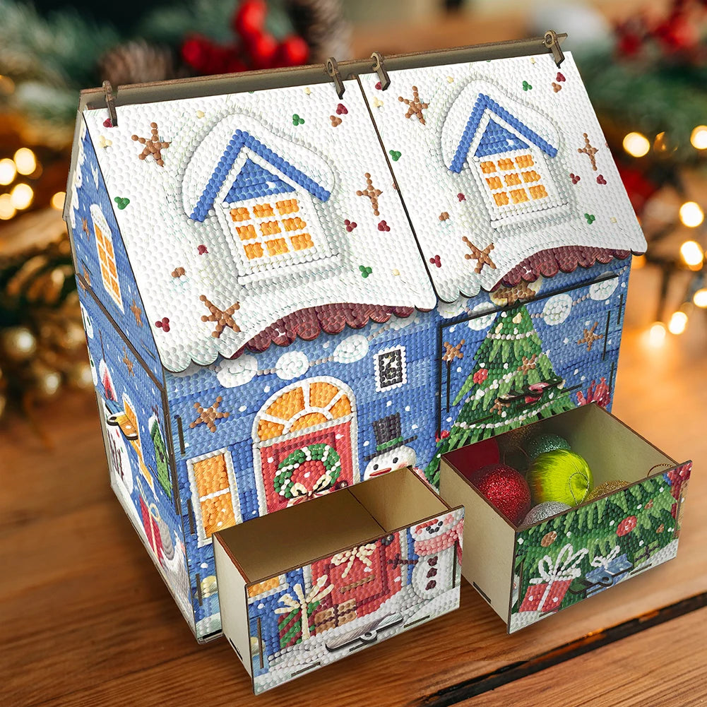 Christmas Cottage Diamond Art Kits