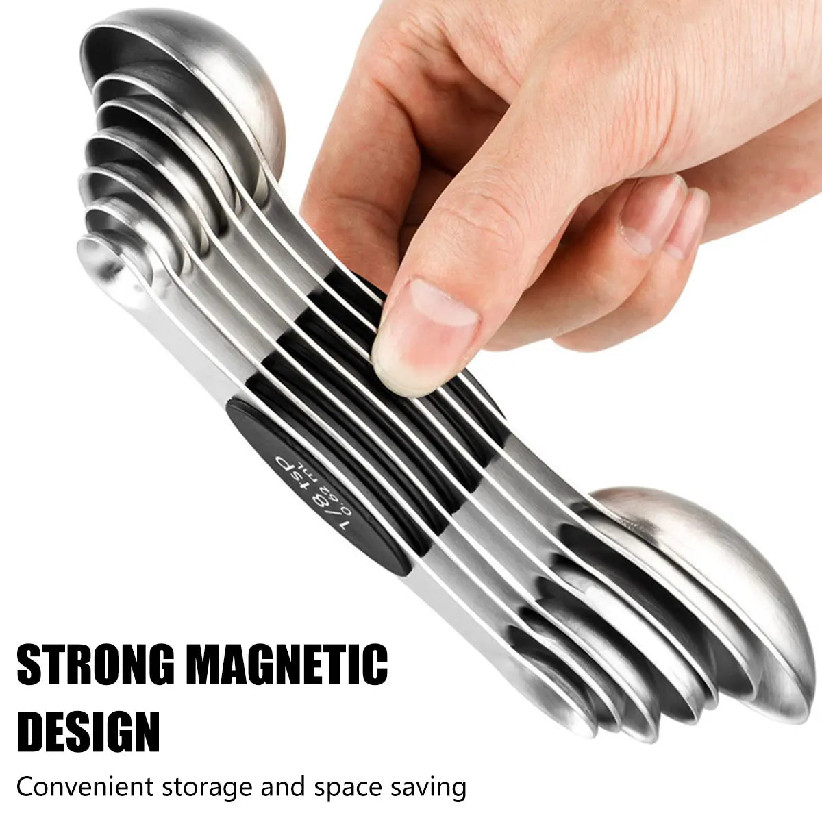 1-4Set Magnetic Double Head Measuring Spoon