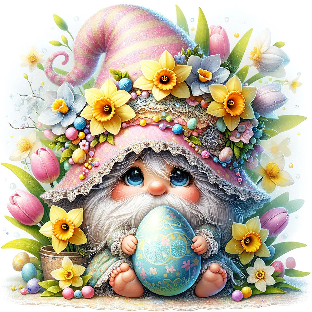 Diamond Painting Easter Gnome