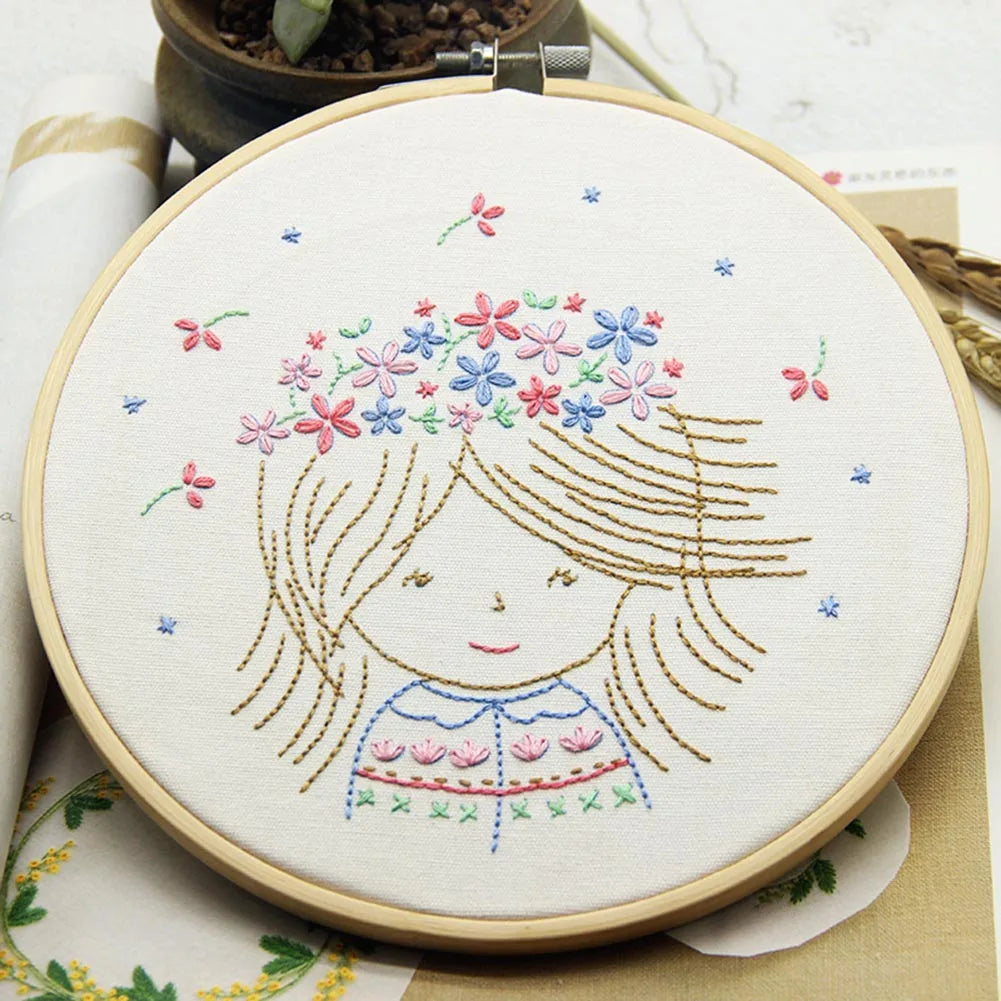 5pcs Traditional Circle Embroidery Frame