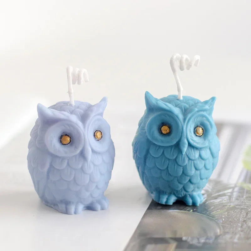 3D Owl Animal Mold