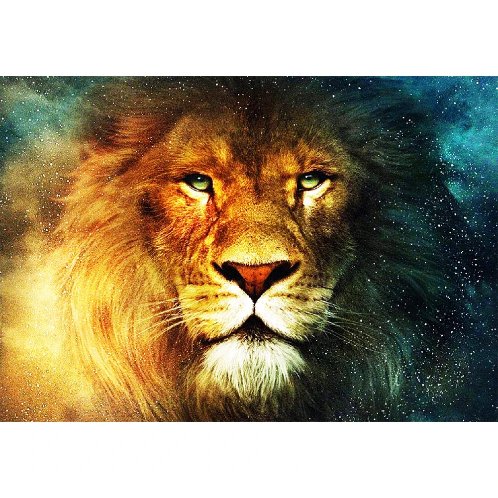 Lion Cross Stitch Kit