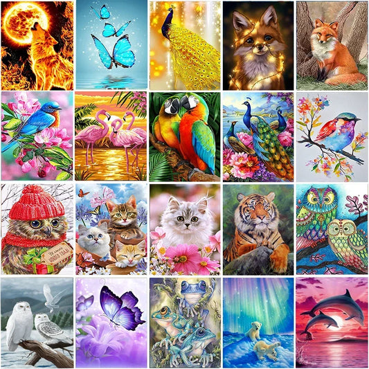 Animal Full Round Diamond Painting Kit