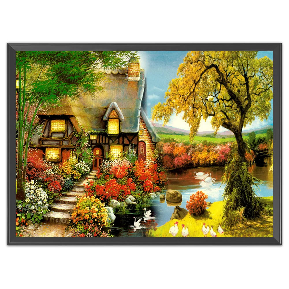 Cross Stitch/Needlepoint Kits for Home Wall Decor