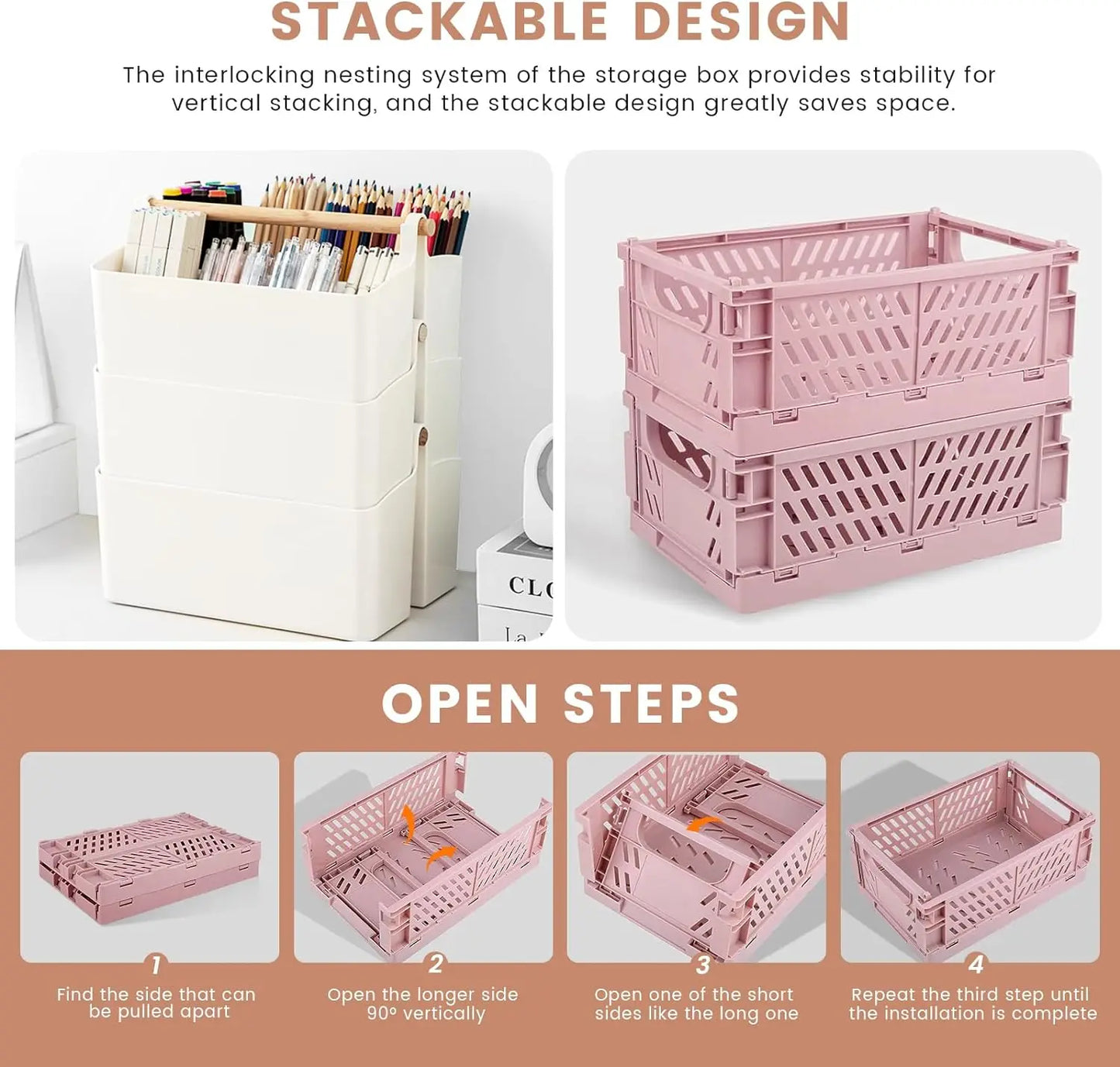 3 Pack Craft Organizers and Storage Set