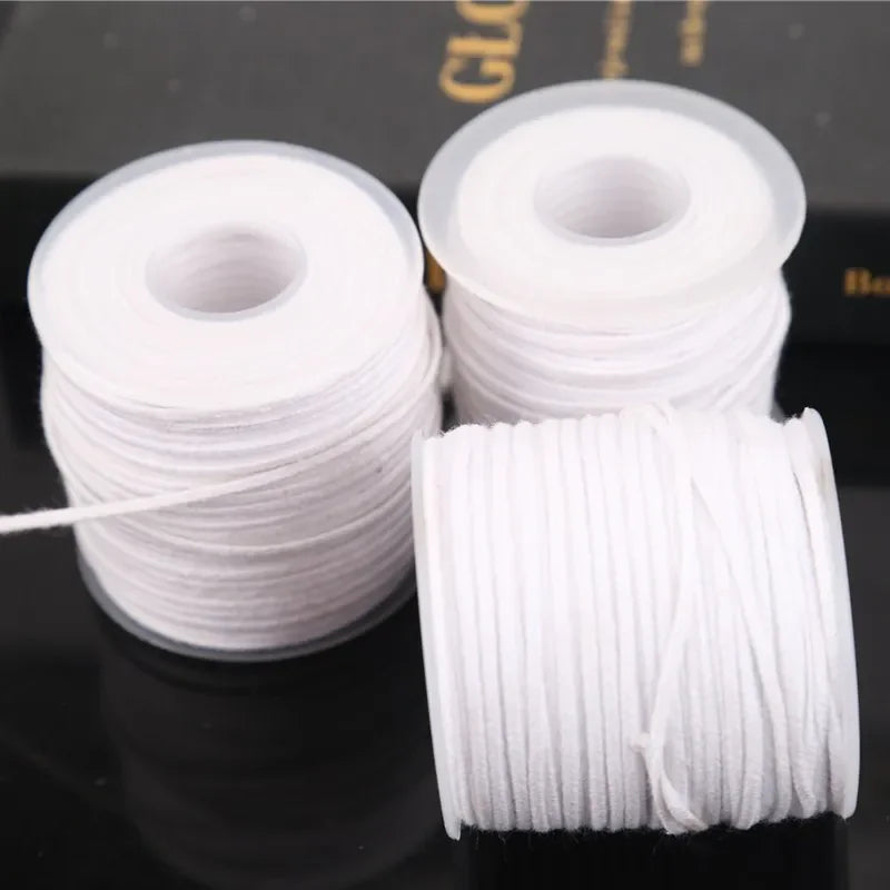 60m Non-Toxic Cotton Braid Candle Wicks