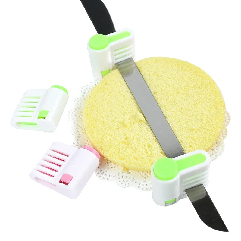 2pcs/set 5 Layers Cake Slicer Adjustable