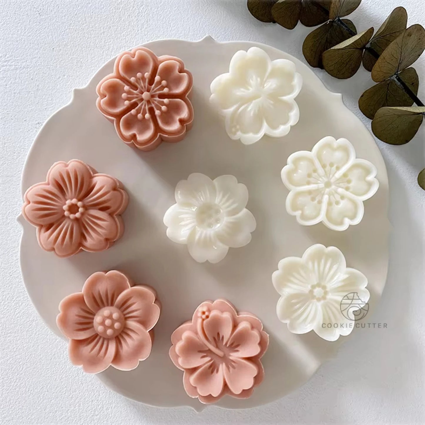 4Pcs/Set Mold Cherry Blossom Flowers