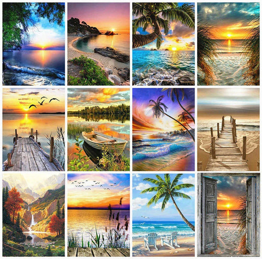 Sunset Diamond Painting Kit