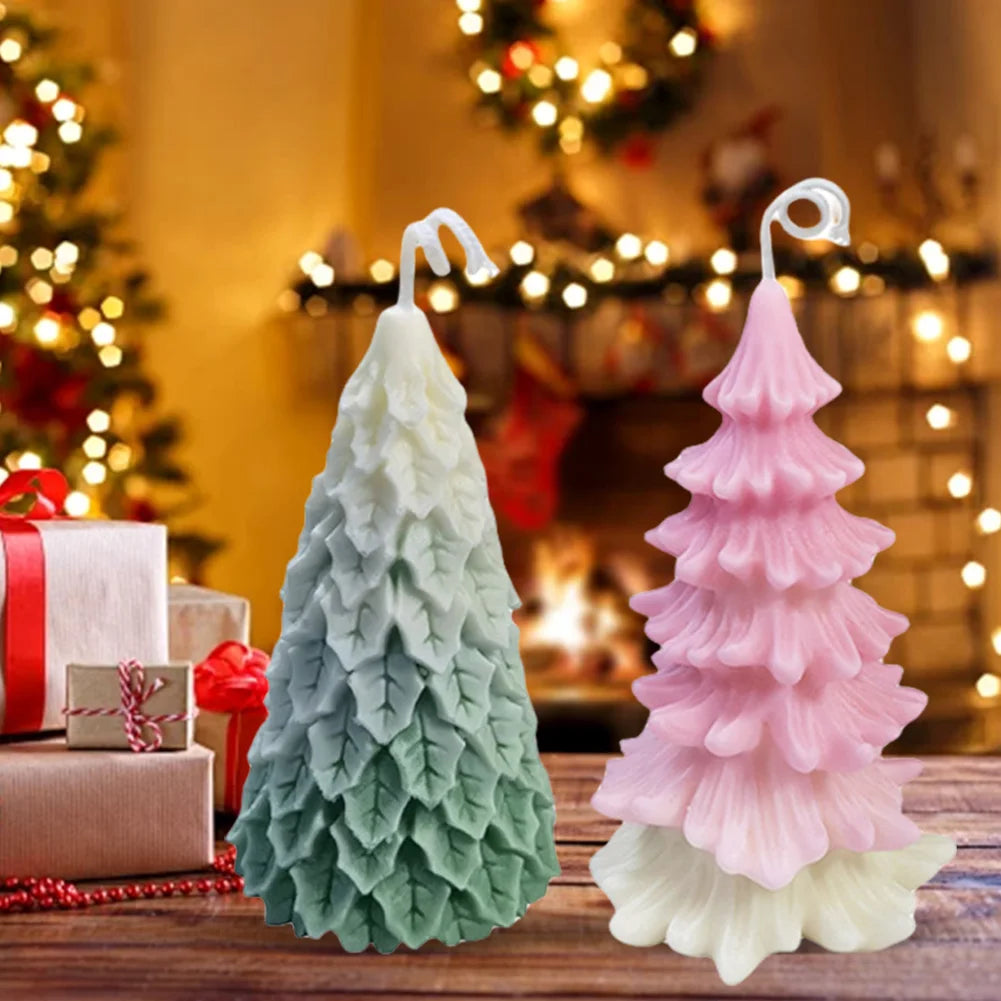 Pack of 2 3D Christmas Tree Mold