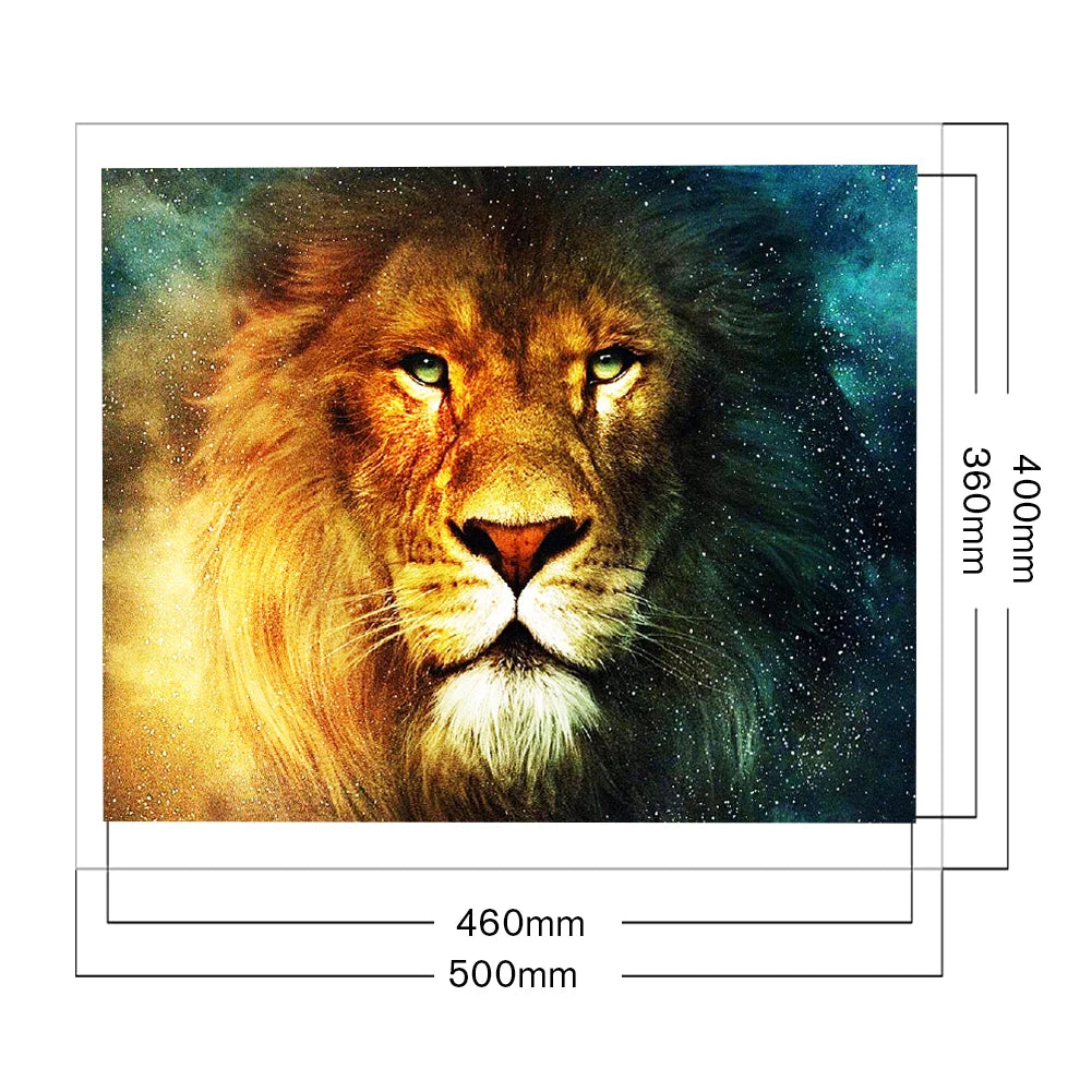 Lion Cross Stitch Kit