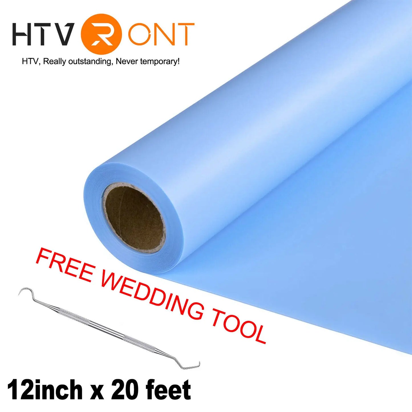 12"X20ft/30x600cm Heat Transfer Vinyl Roll