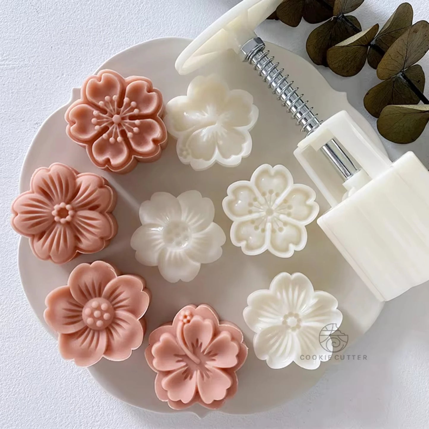 4Pcs/Set Mold Cherry Blossom Flowers