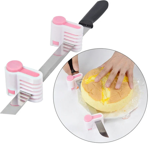 2pcs/set 5 Layers Cake Slicer Adjustable