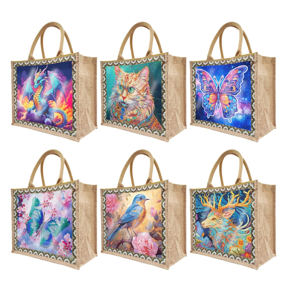 DIY Diamond Art Bags