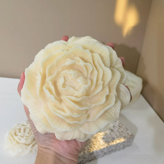 Large 6 inch Peony Flower, Silicone Mold