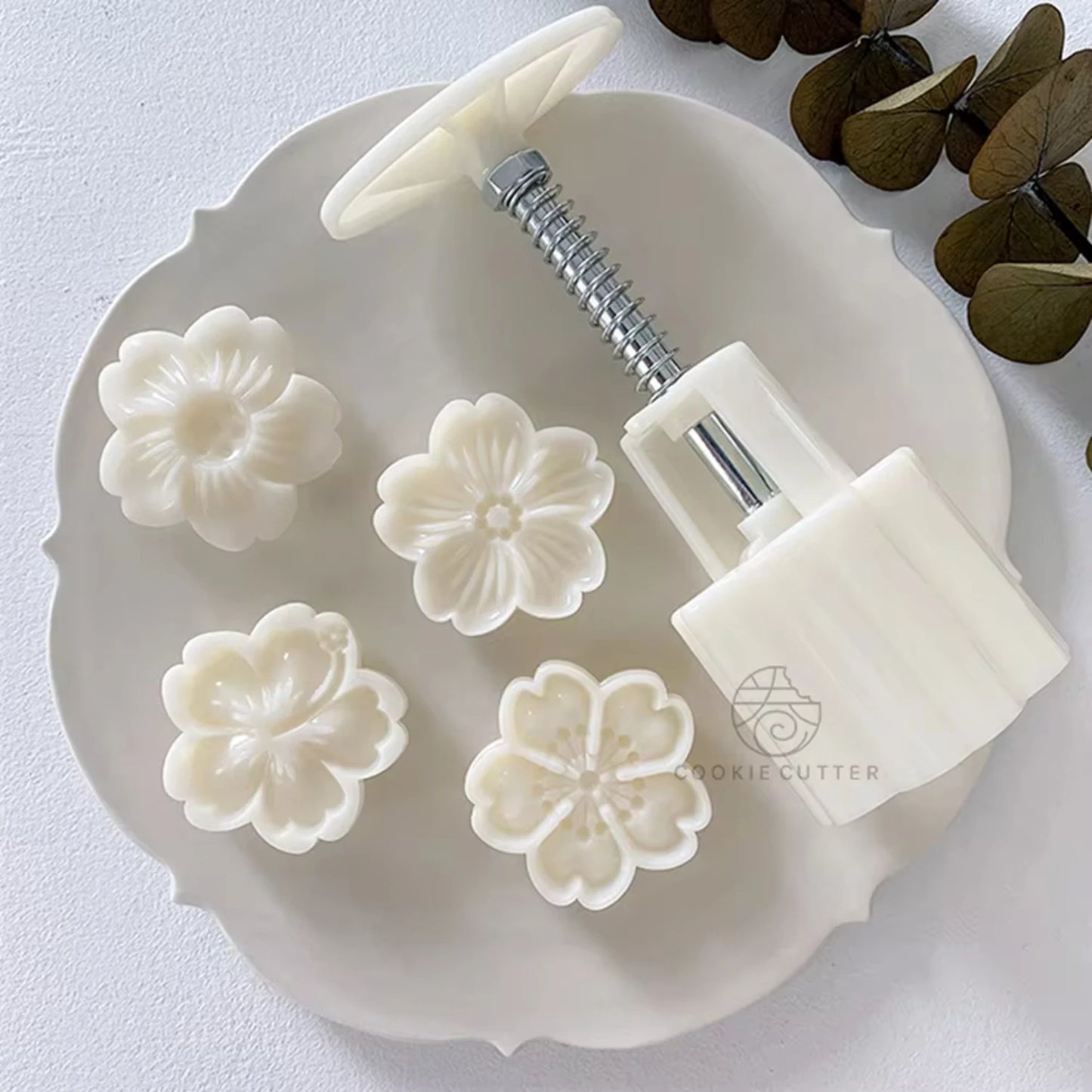 4Pcs/Set Mold Cherry Blossom Flowers