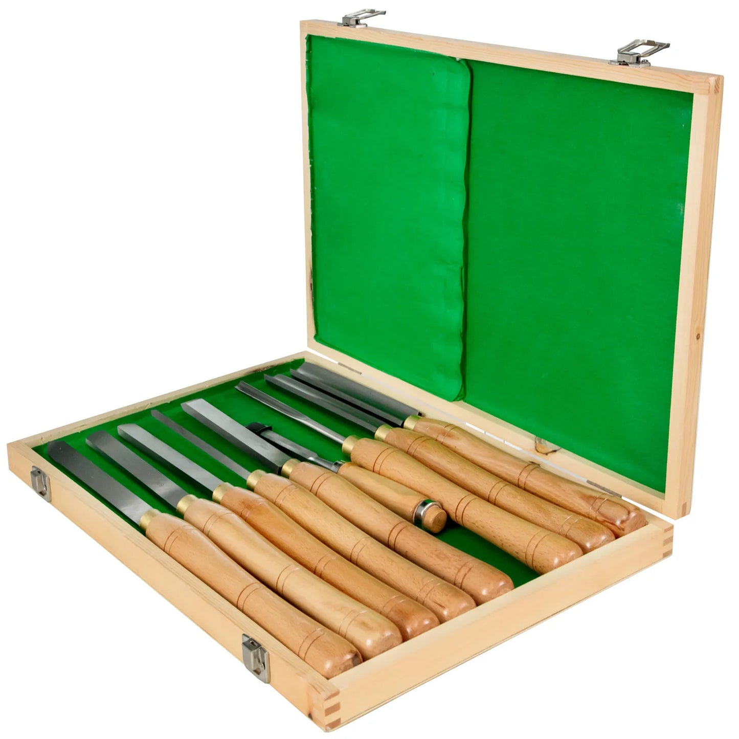 8PCS + 1 Free HSS Lathe Chisel Set for Wood