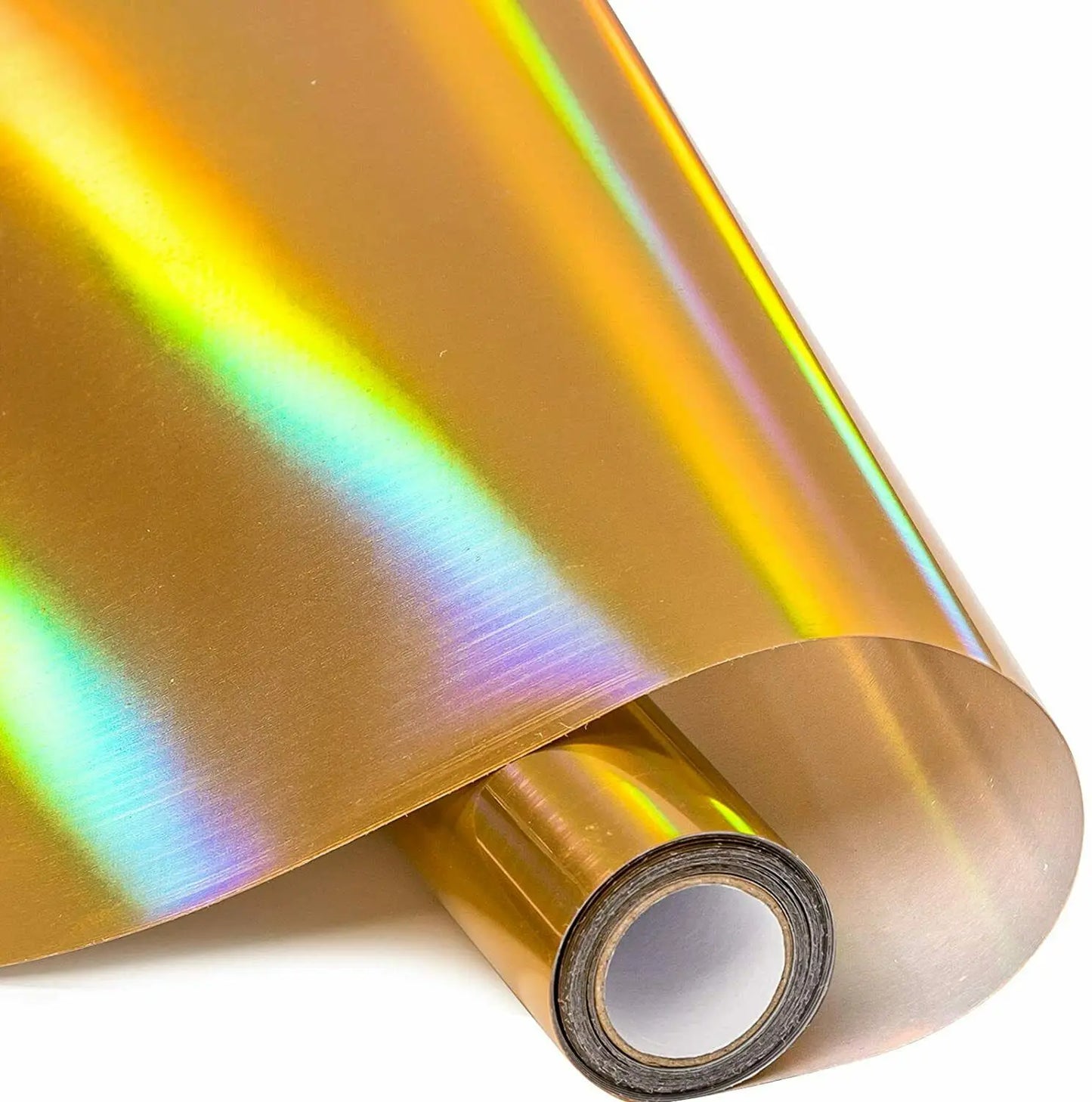 12X10ft Holographic Metallic Gradient Heat Transfer Vinyl Roll 1