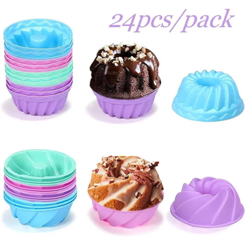 49 Pieces Silicone Bakeware Set