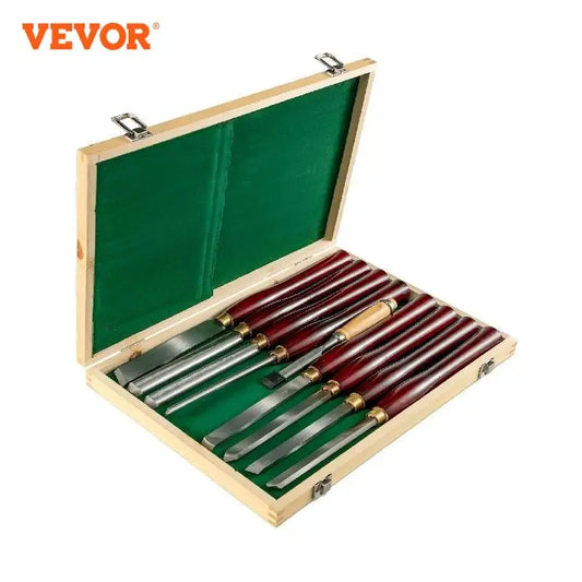 8PCS + 1 Free HSS Lathe Chisel Set for Wood