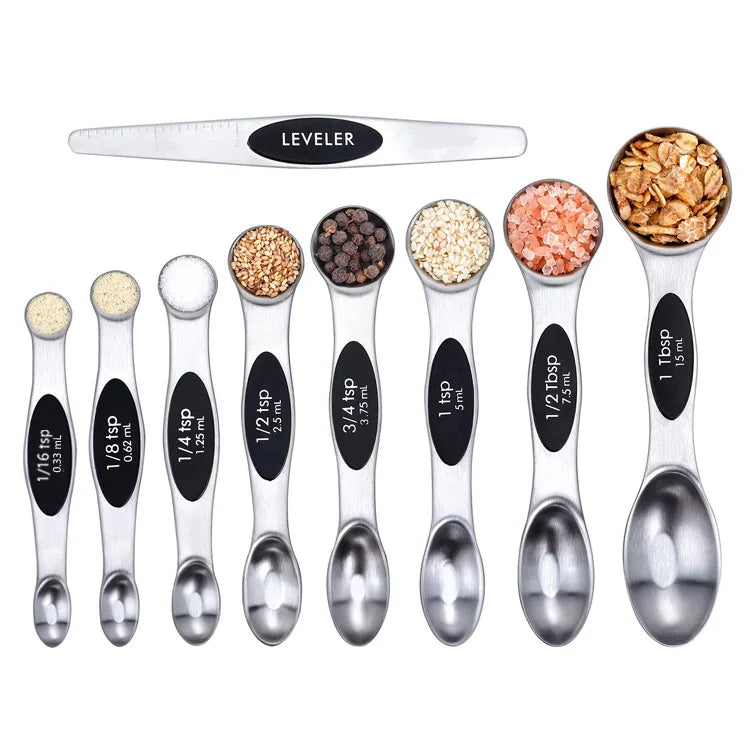 1-4Set Magnetic Double Head Measuring Spoon