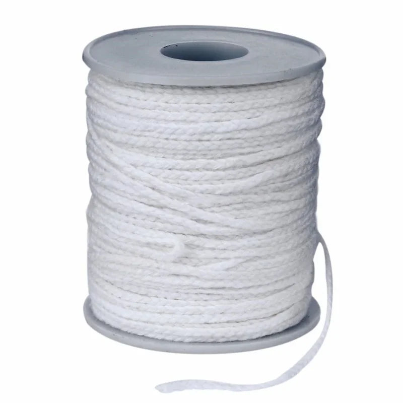 60m Non-Toxic Cotton Braid Candle Wicks