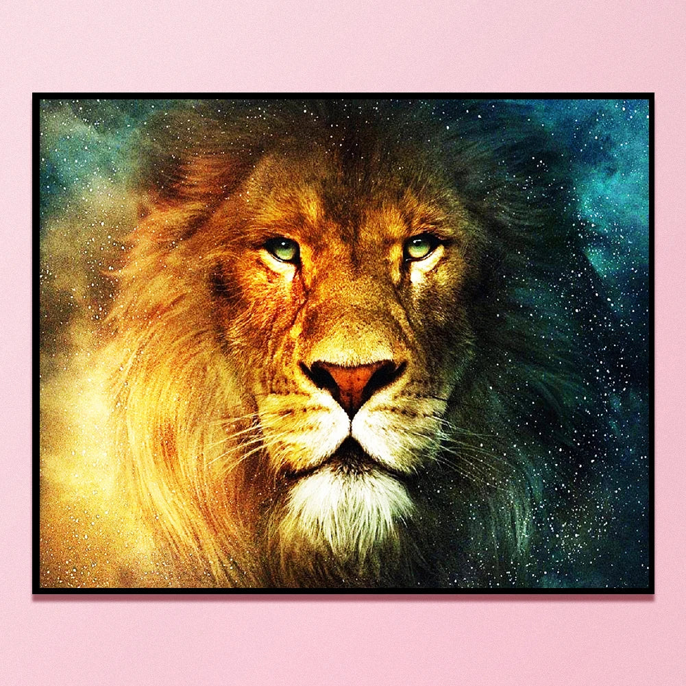 Lion Cross Stitch Kit