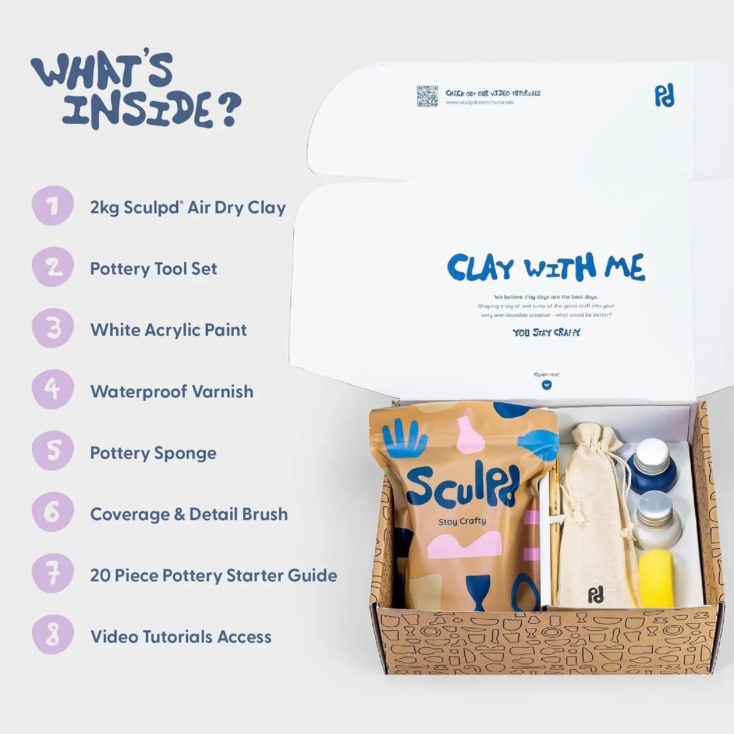 Sculpd Pottery Starter Kit