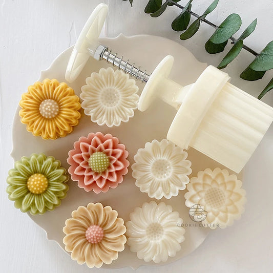 4Pcs/Set 50g Daisy Shape Stamp