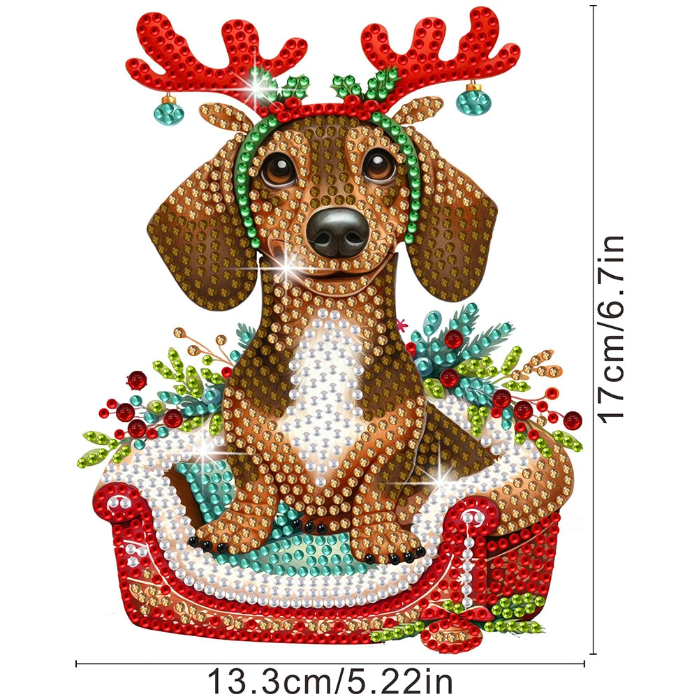 Xmas Shaking Head Desktop Diamond Art Kits