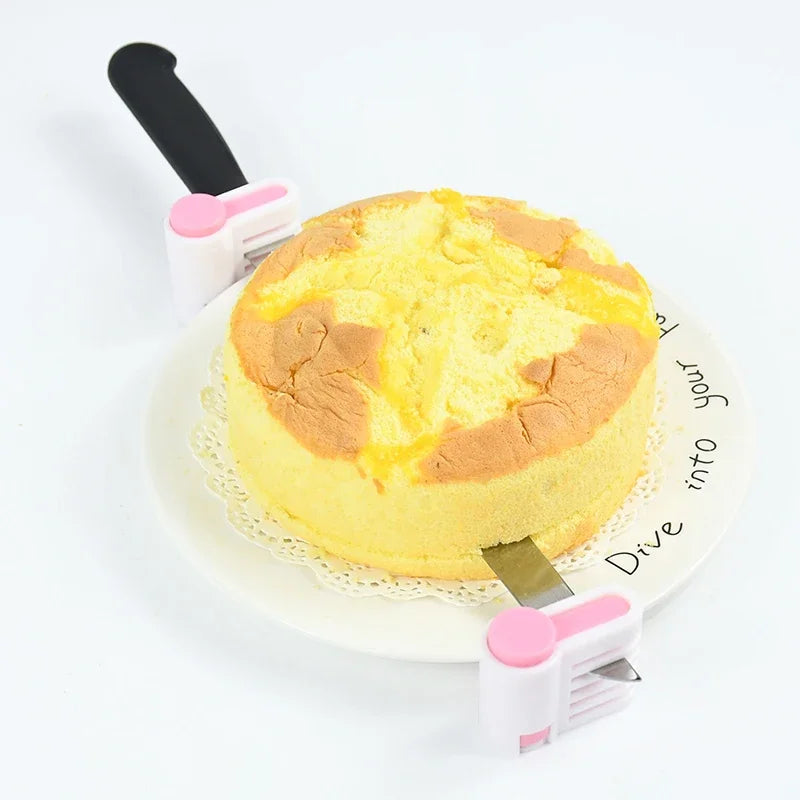 2pcs/set 5 Layers Cake Slicer Adjustable