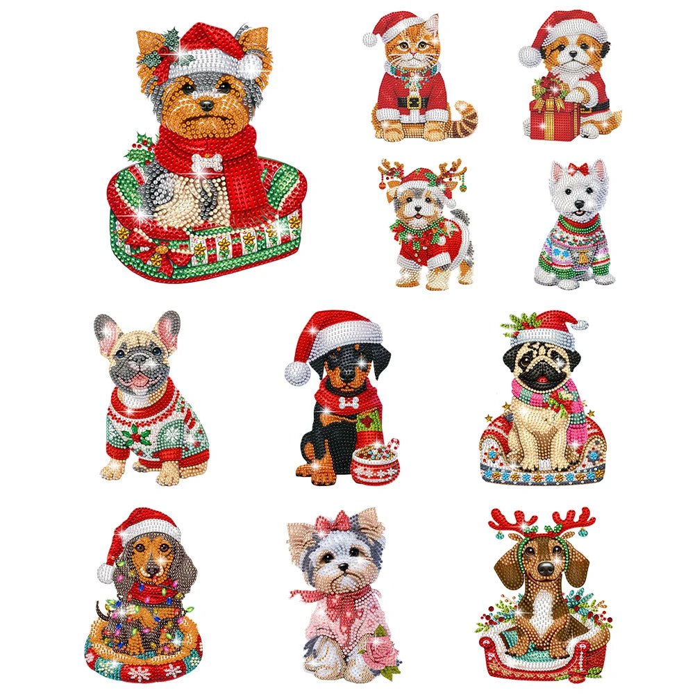 Xmas Shaking Head Desktop Diamond Art Kits