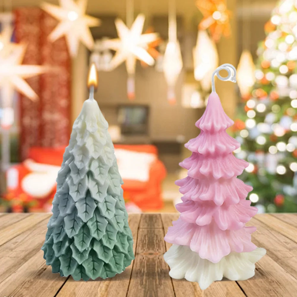 Pack of 2 3D Christmas Tree Mold